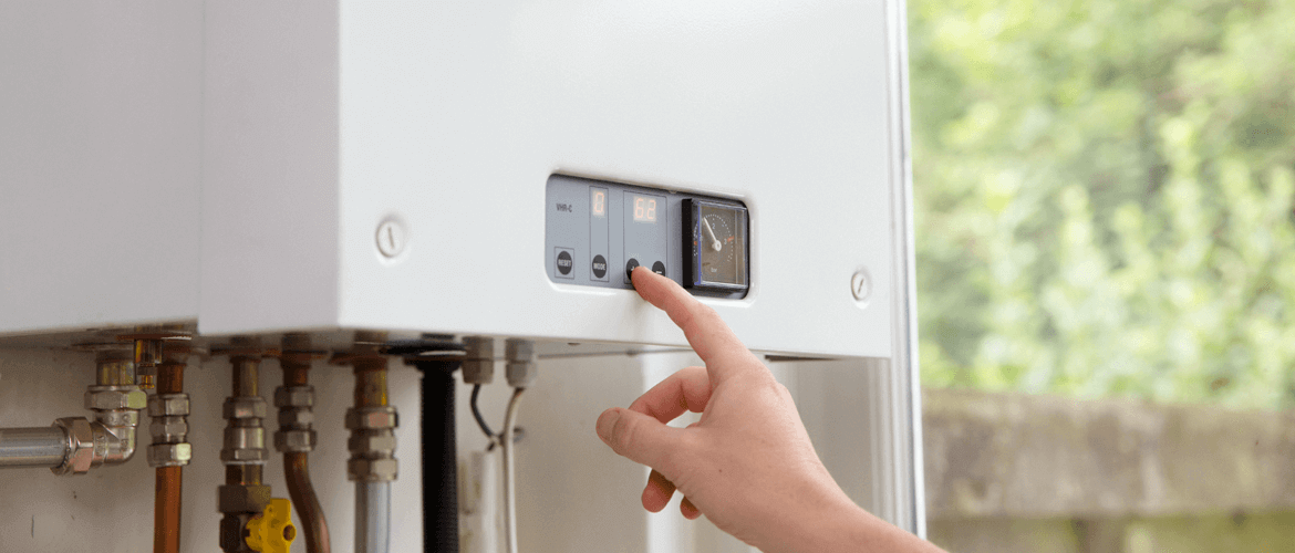 CV-ketel op waterstof